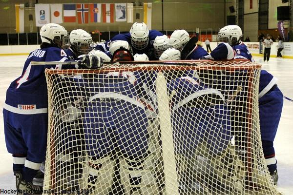 Photo hockey reportage Mondial U18: Les franaises dans le coup!