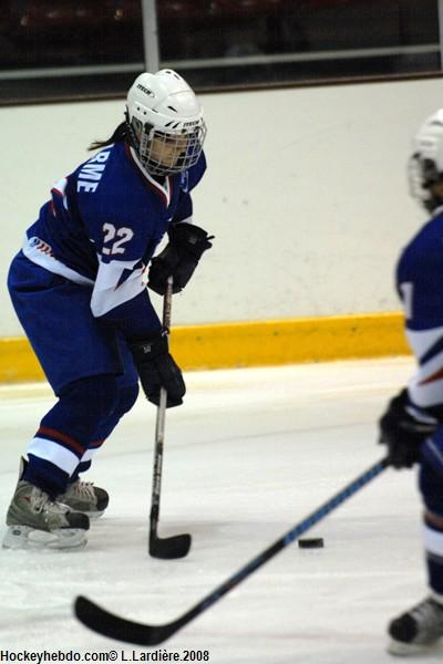 Photo hockey reportage Mondial U18: Les fran�aises dans le coup!