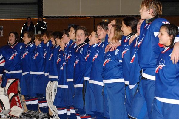 Photo hockey reportage Mondial U18: Les franaises dans le coup!