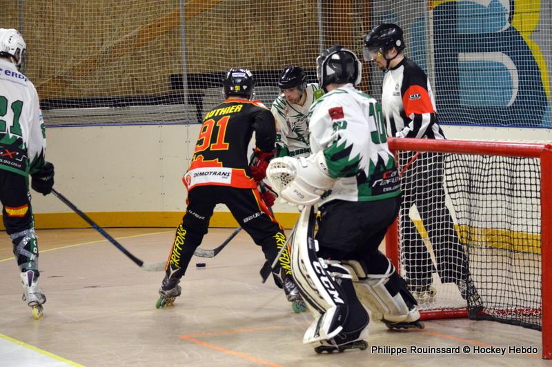 Photo hockey reportage N1 : In extremis