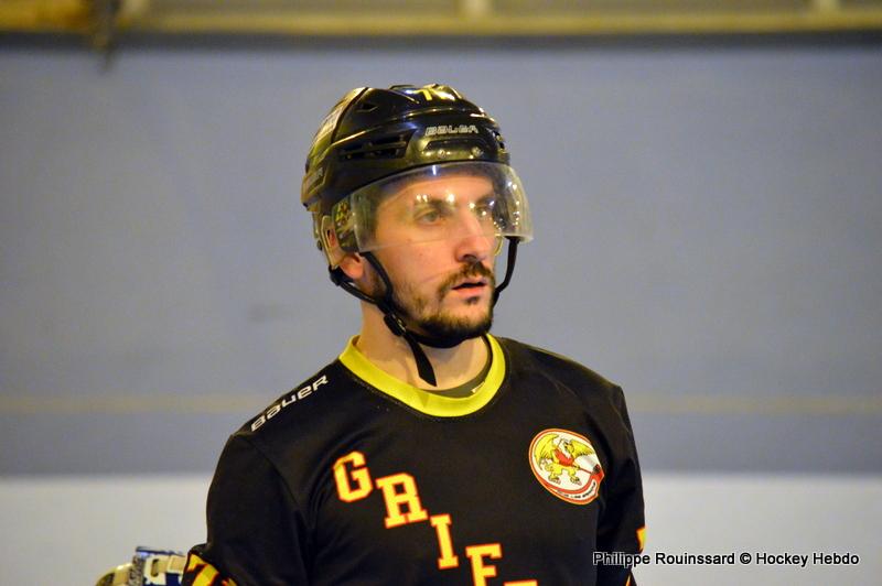 Photo hockey reportage N1 : Le leader se fait peur