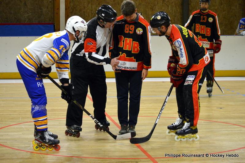 Photo hockey reportage N1 : Le survol des Rapaces