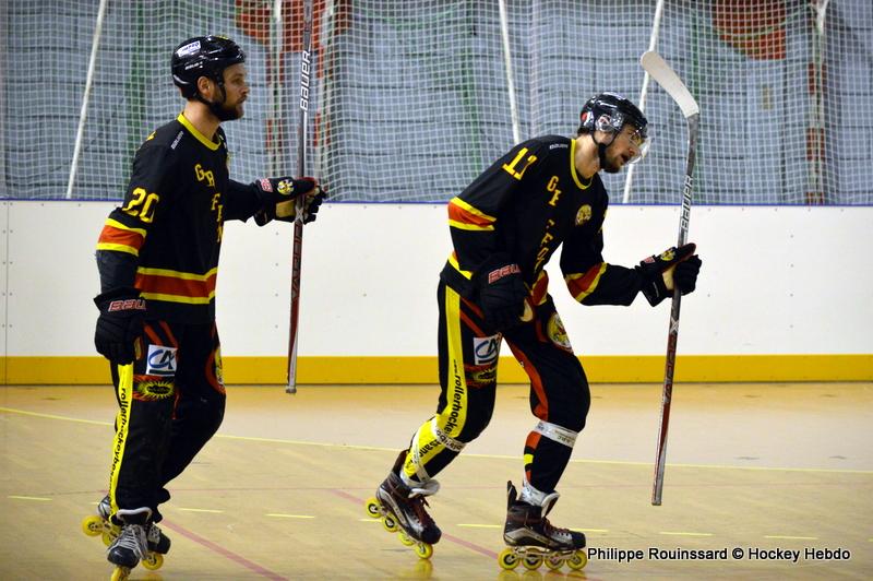 Photo hockey reportage N1 : Les Griffons  la relance