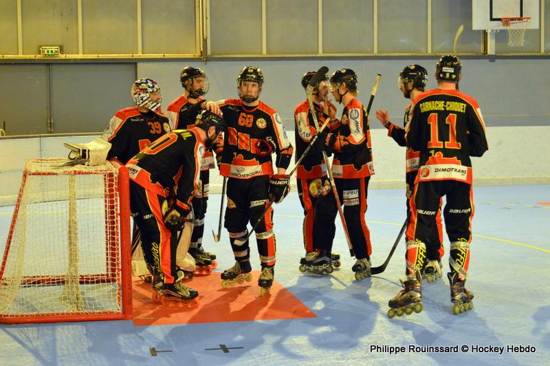 Photo hockey reportage N1 : Les Griffons dans le rythme