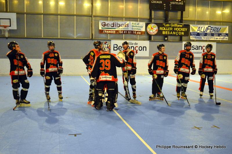 Photo hockey reportage N1 : Les Griffons dans le rythme