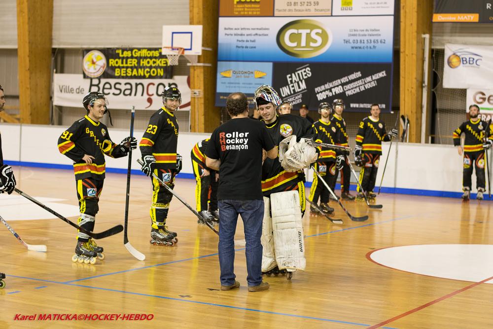 Photo hockey reportage N2 : Les Griffons battus mais pas abattus
