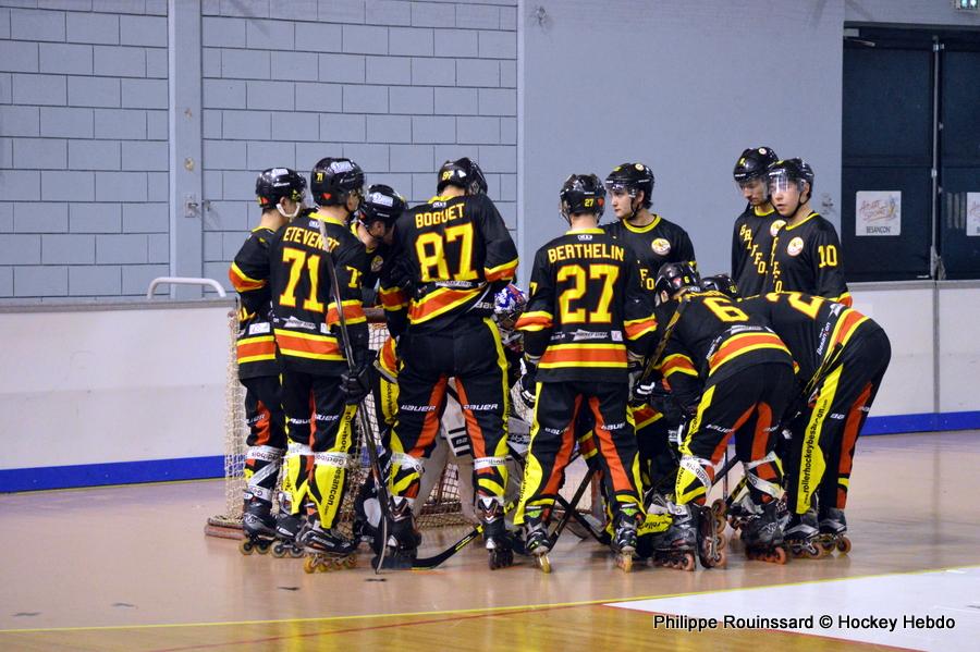 Photo hockey reportage N2 : Les Griffons en promenade