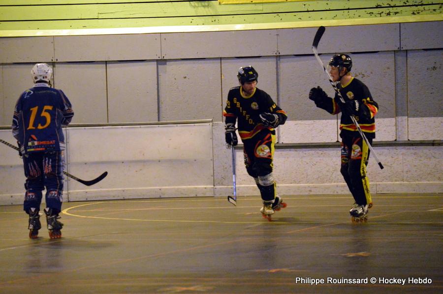 Photo hockey reportage N2 : Les Griffons virent en tte