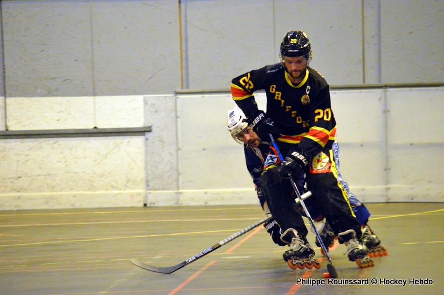 Photo hockey reportage N2 : Les Griffons virent en tte