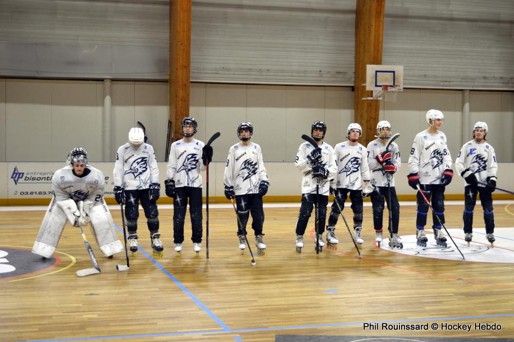 Photo hockey reportage N2 : Lyon tient bon