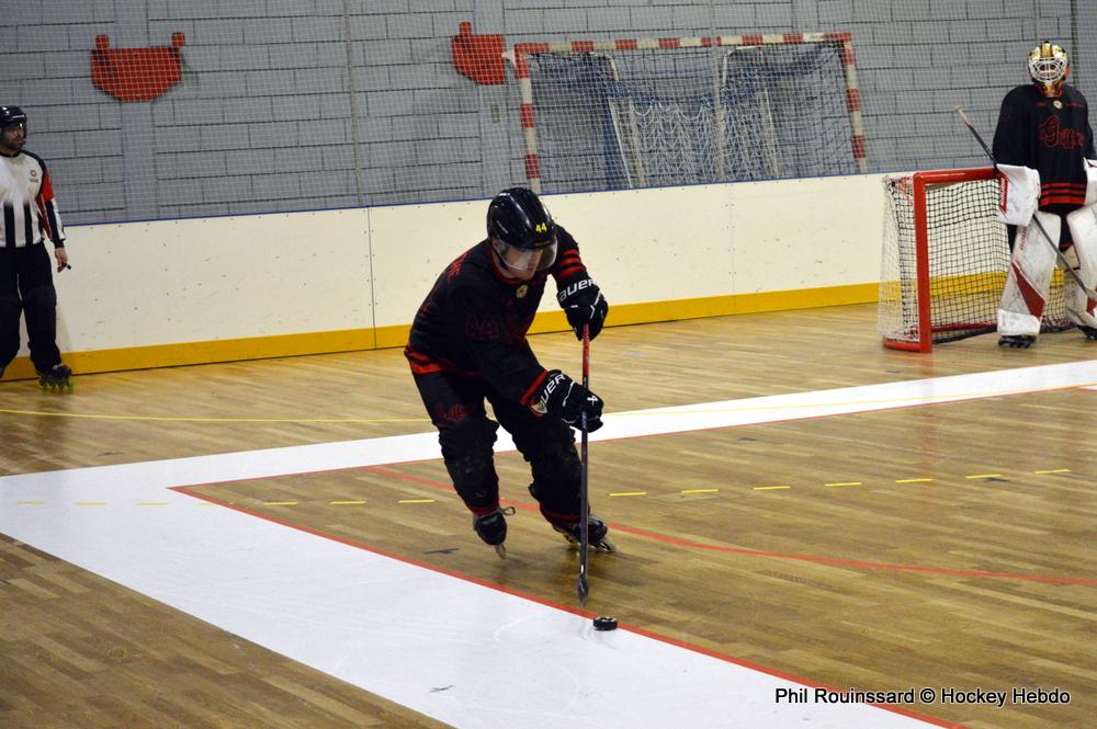 Photo hockey reportage N2 : Une premi�re et une derni�re