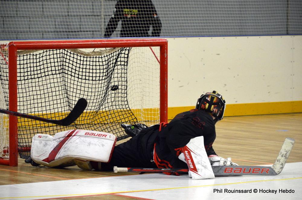 Photo hockey reportage N2 : Une premi�re et une derni�re