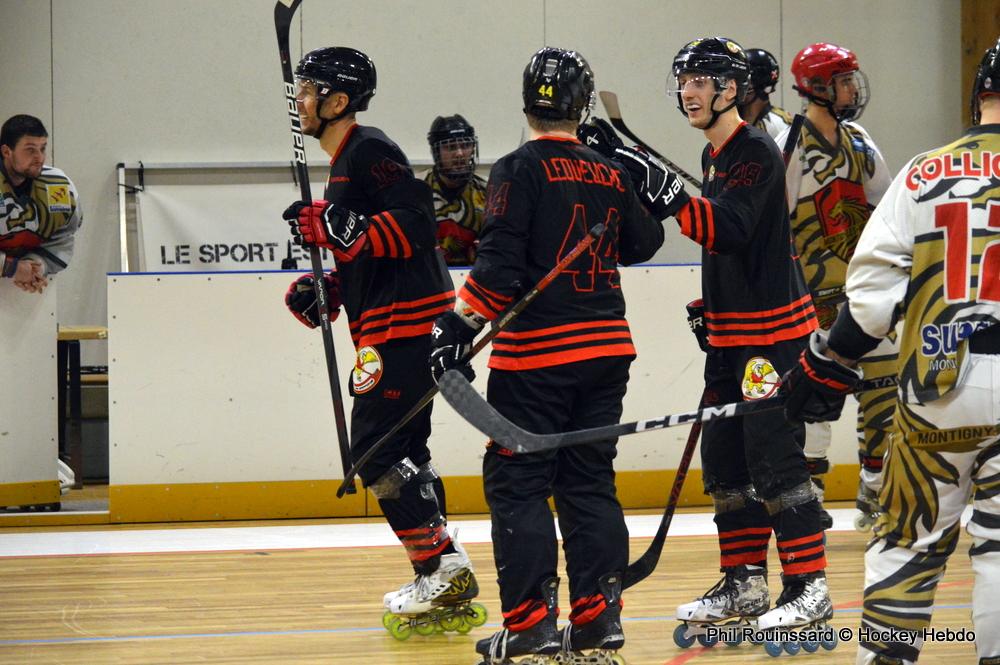 Photo hockey reportage N2 : Une premi�re et une derni�re