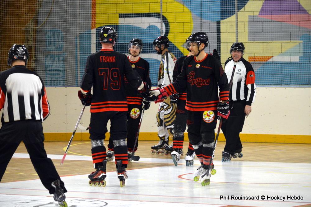 Photo hockey reportage N2 : Une premi�re et une derni�re