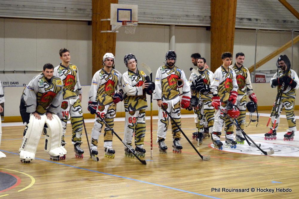 Photo hockey reportage N2 : Une premi�re et une derni�re