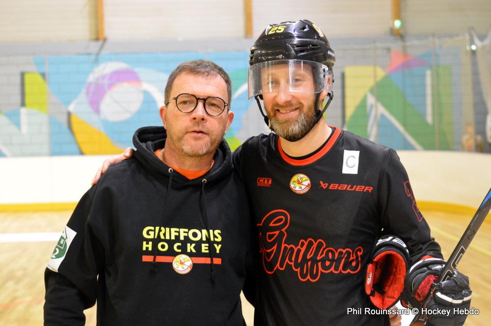 Photo hockey reportage N2 : Une premi�re et une derni�re