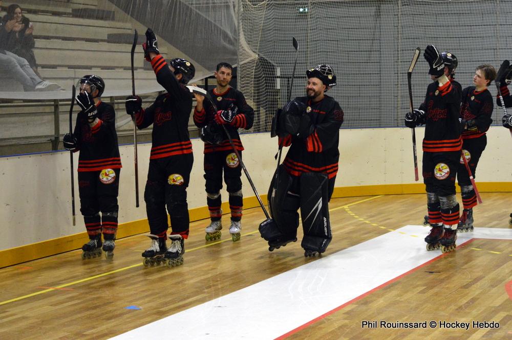 Photo hockey reportage N2 : Une premi�re et une derni�re
