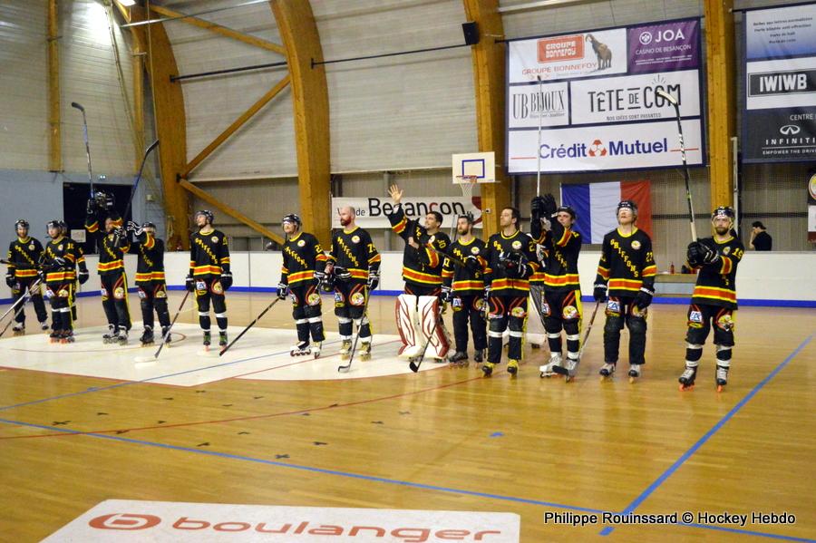 Photo hockey reportage N2 finale : Les Griffons s'envolent
