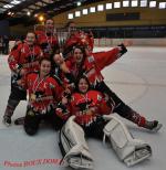 Photo hockey reportage Neuilly vainqueur du championnat fminin