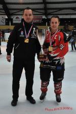 Photo hockey reportage Neuilly vainqueur du championnat fminin