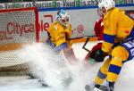 Photo hockey reportage NLA: Davos prend l'avantage aprs 40'