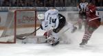 Photo hockey reportage NLA: Fribourg trbuche