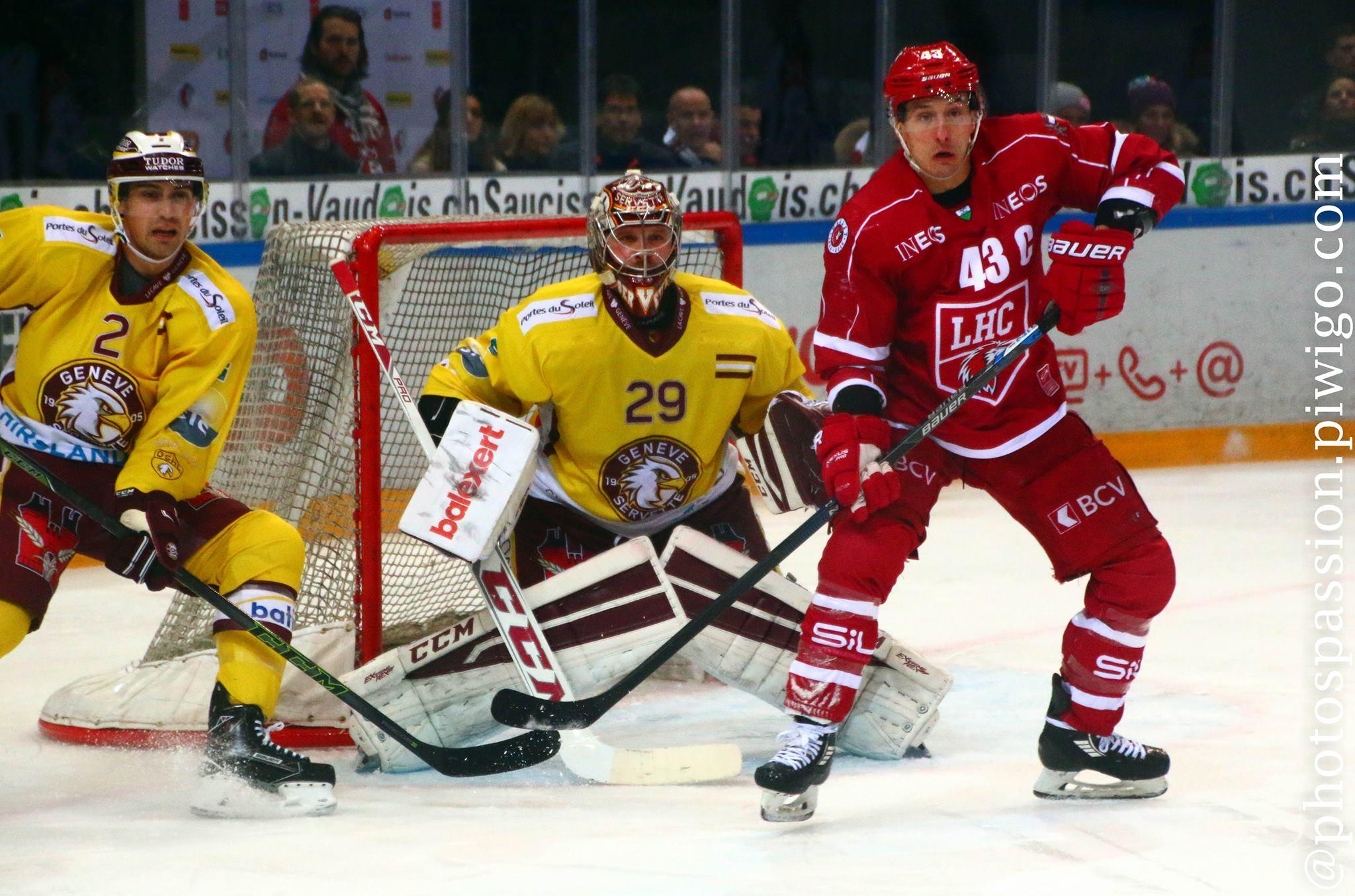 Photo hockey reportage NLA: Lausanne confirme sa bonne prestation de la veille