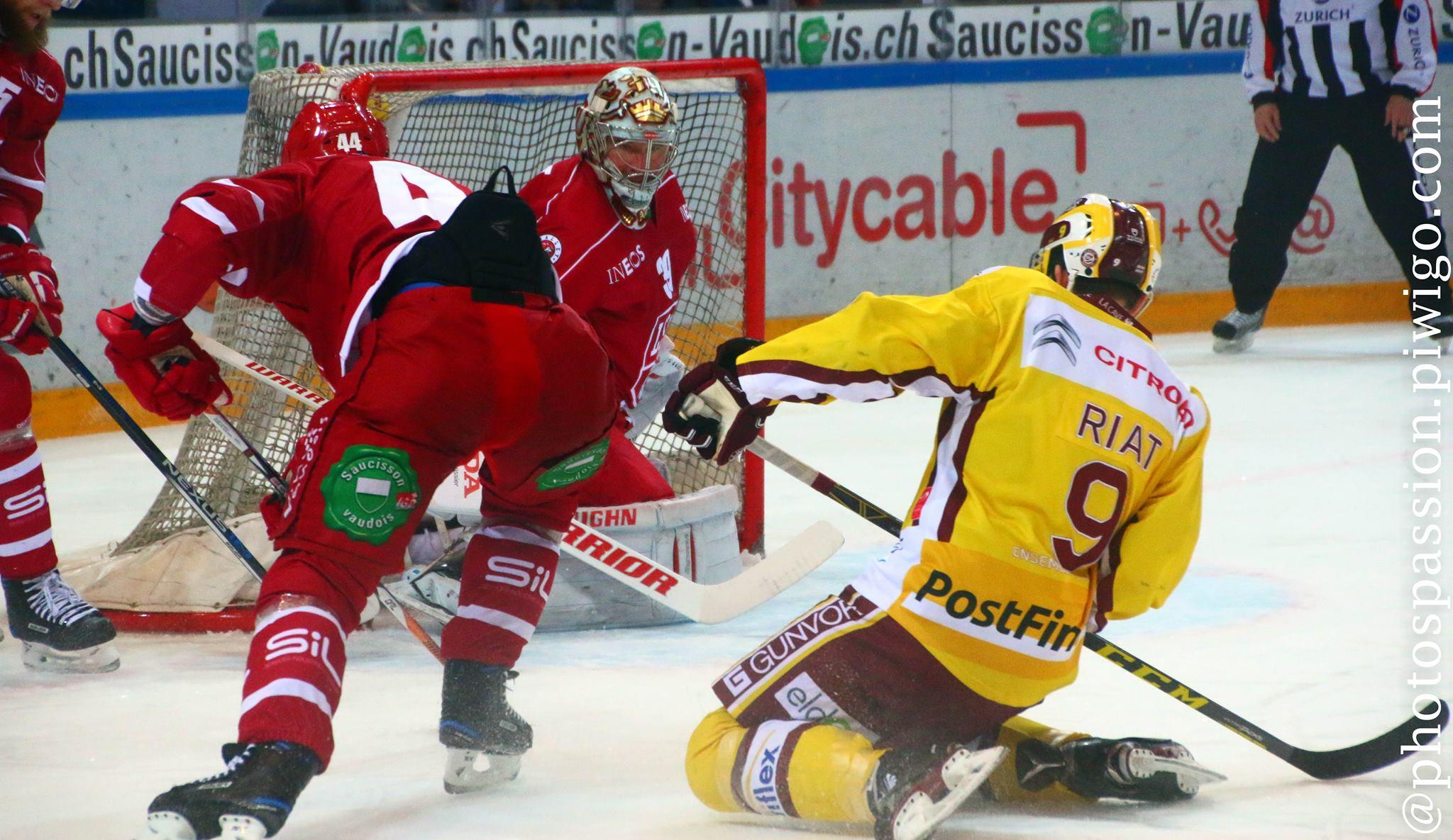 Photo hockey reportage NLA: Lausanne confirme sa bonne prestation de la veille