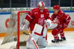Photo hockey reportage NLA: Le lion est meurtri