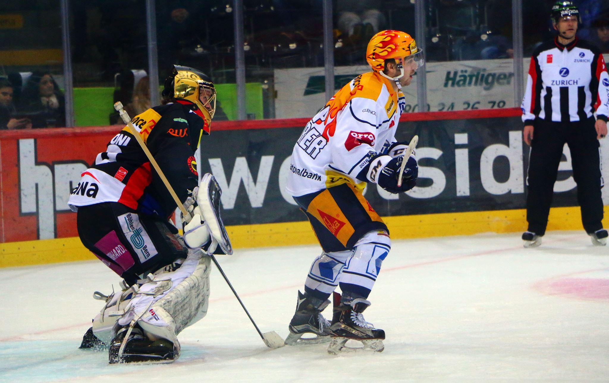 Photo hockey reportage NLA: Librez les ours !