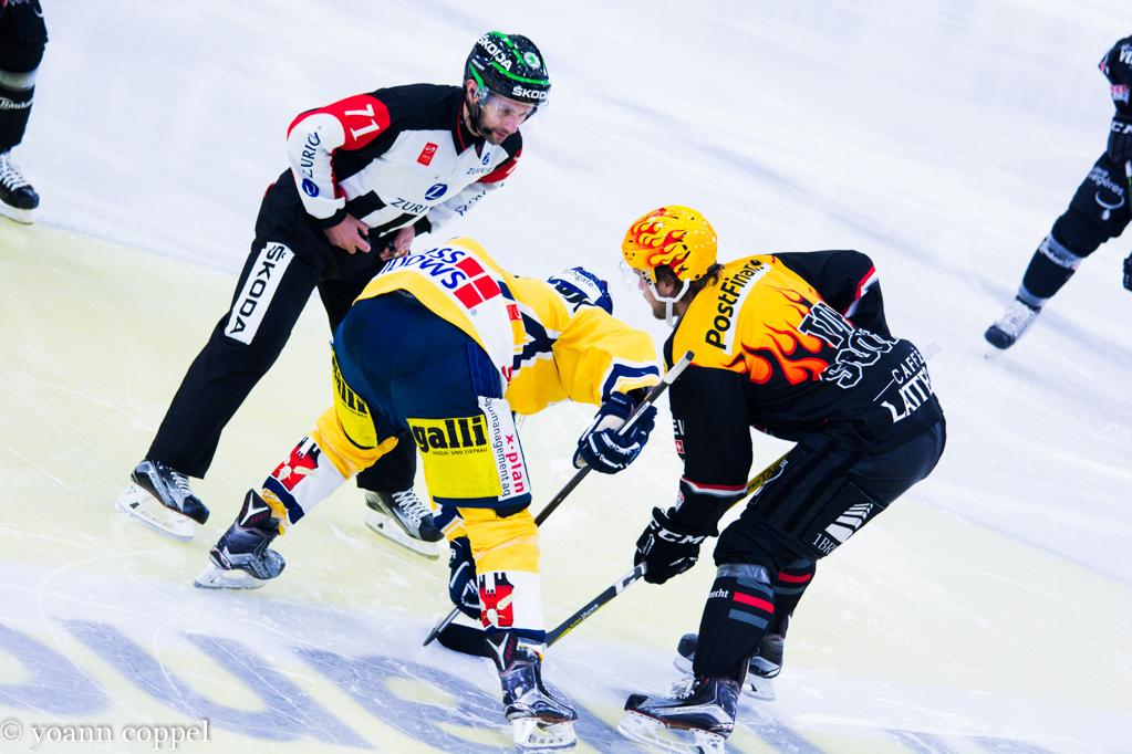 Photo hockey reportage NLB: Le HC Red Ice dune courte tte