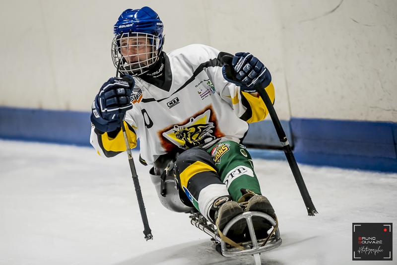 Photo hockey reportage Para Hockey