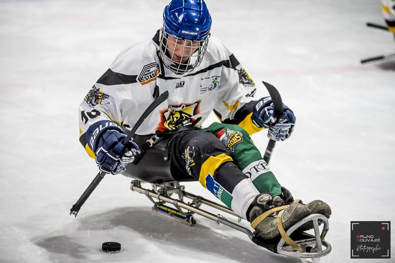 Photo hockey reportage Para Hockey