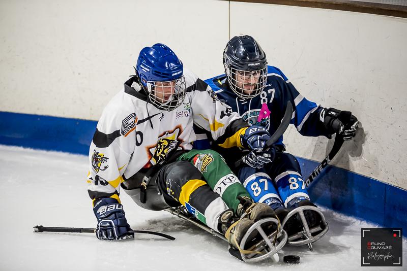 Photo hockey reportage Para Hockey