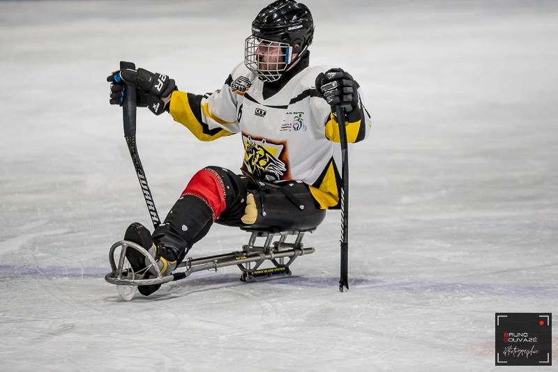 Photo hockey reportage Para Hockey