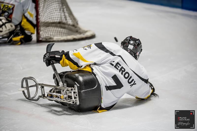 Photo hockey reportage Para Hockey