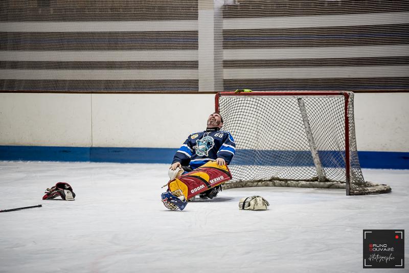Photo hockey reportage Para Hockey