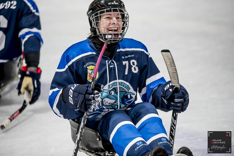 Photo hockey reportage Para Hockey