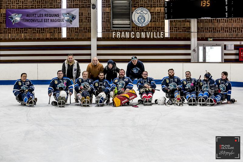 Photo hockey reportage Para Hockey
