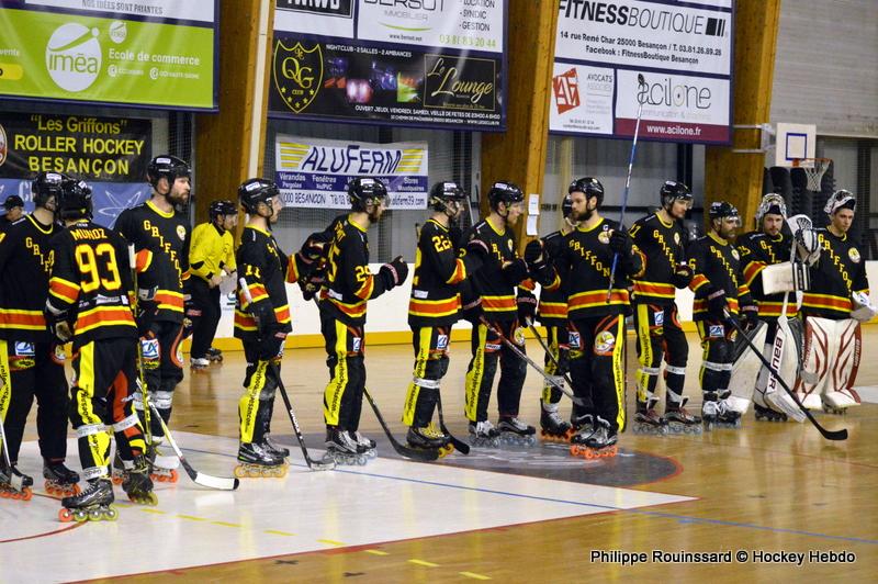 Photo hockey reportage PO N1 : Les Griffons au 7me ciel