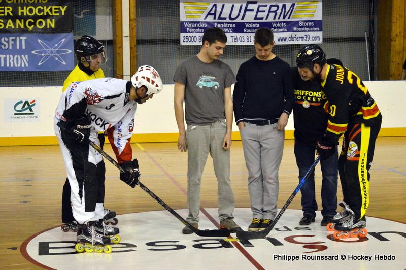 Photo hockey reportage PO N1 : Les Griffons au 7me ciel
