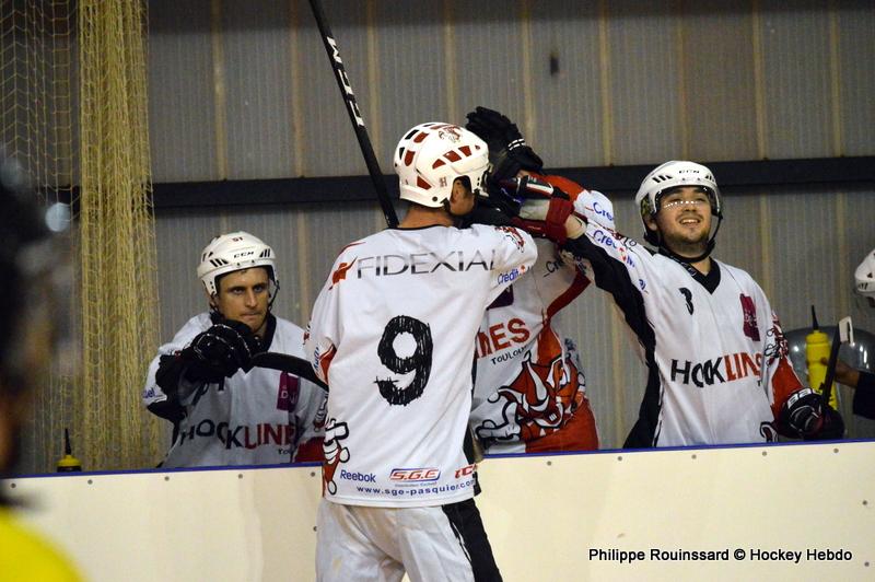 Photo hockey reportage PO N1 : Les Griffons au 7me ciel
