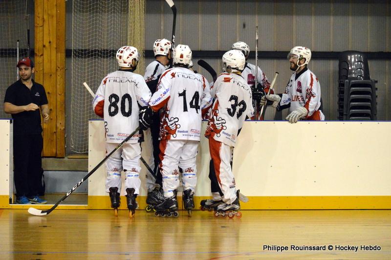 Photo hockey reportage PO N1 : Les Griffons au 7me ciel