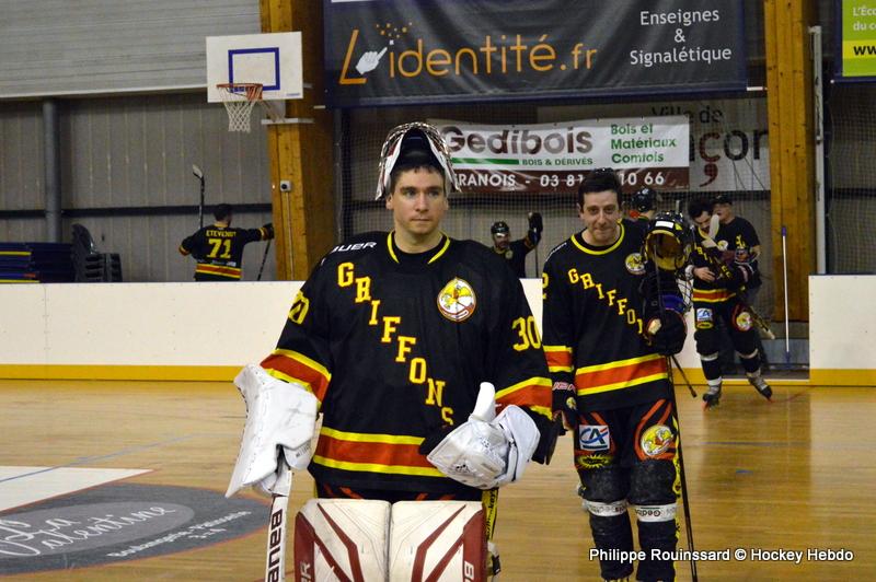 Photo hockey reportage PO N1 : Les Griffons au 7me ciel