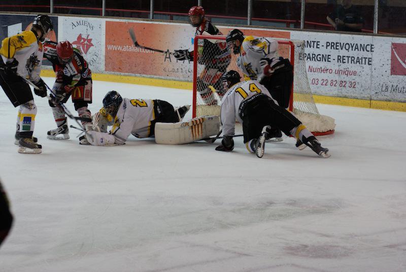 Photo hockey reportage PO U18 Elite : Amiens - Rouen Retour