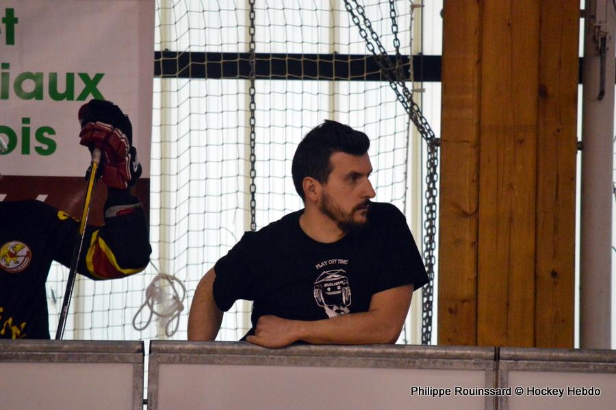 Photo hockey reportage Pr Nat 1/2 : Besanon tte de gondole