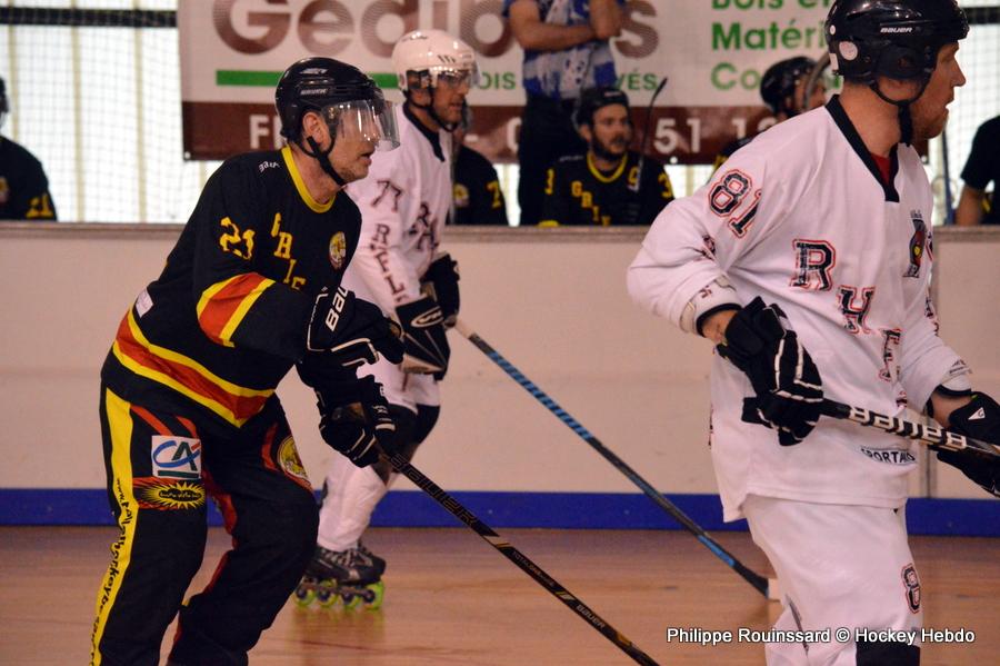 Photo hockey reportage Pr Nat 1/2 : Besanon tte de gondole
