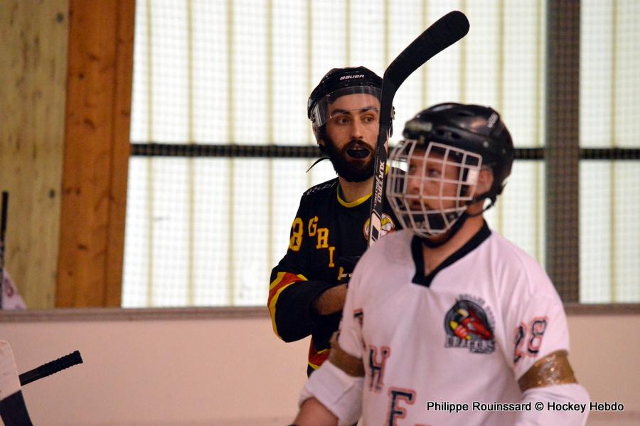 Photo hockey reportage Pr Nat 1/2 : Besanon tte de gondole