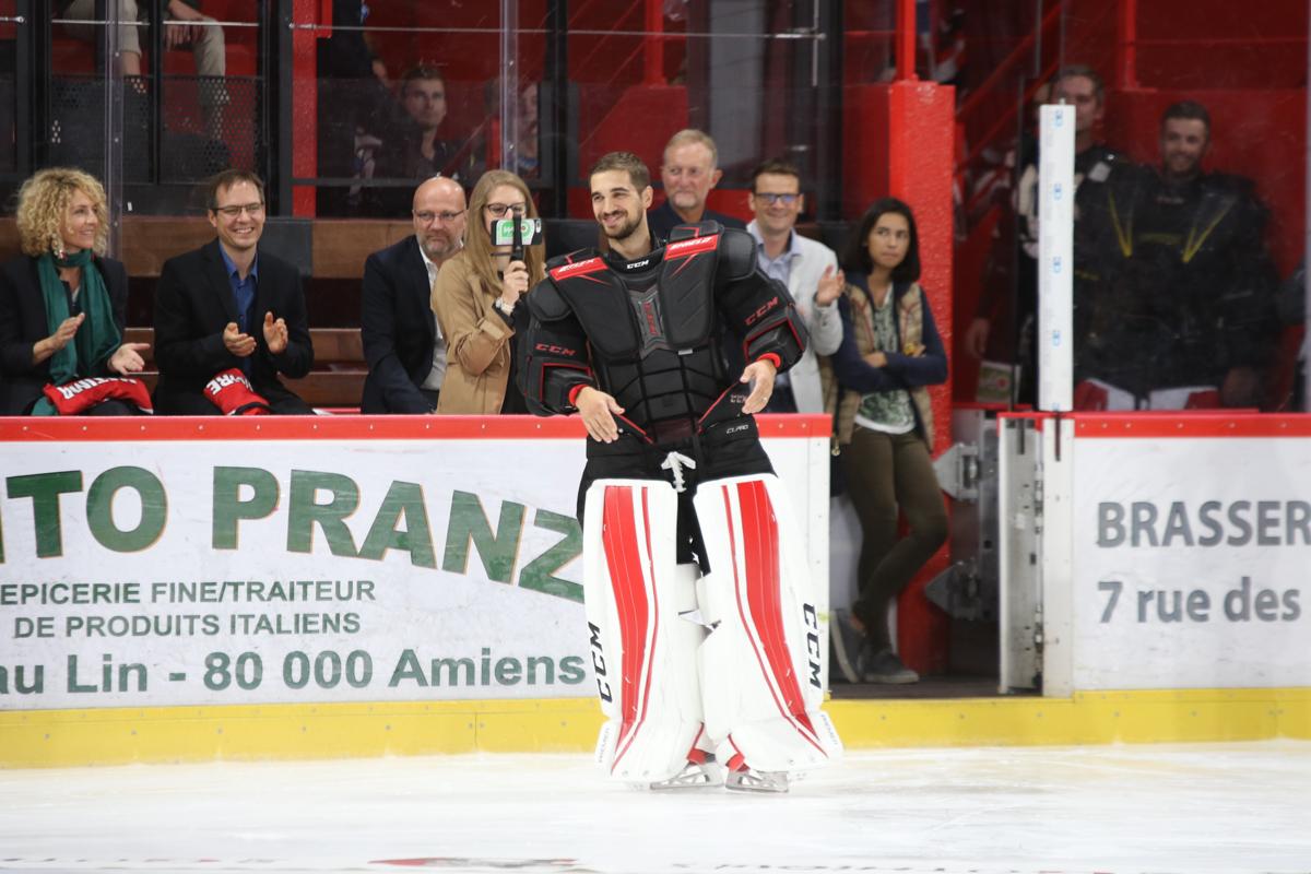 Photo hockey reportage Remise des maillots  Amiens