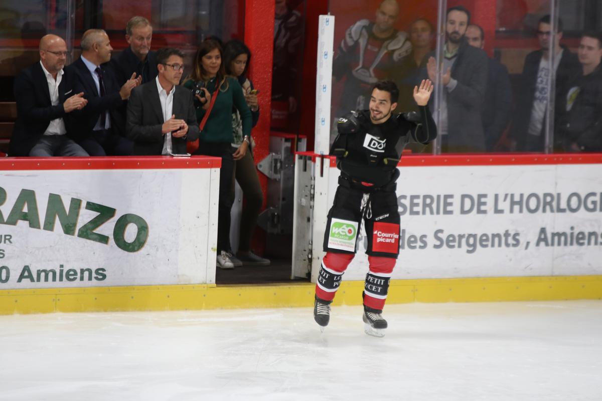 Photo hockey reportage Remise des maillots  Amiens